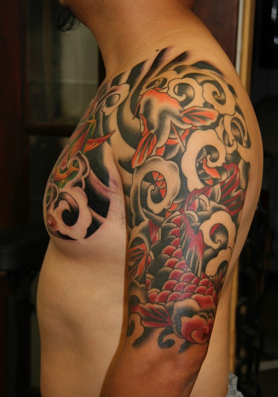  Asian inspired tattooing by Brandon Notch 