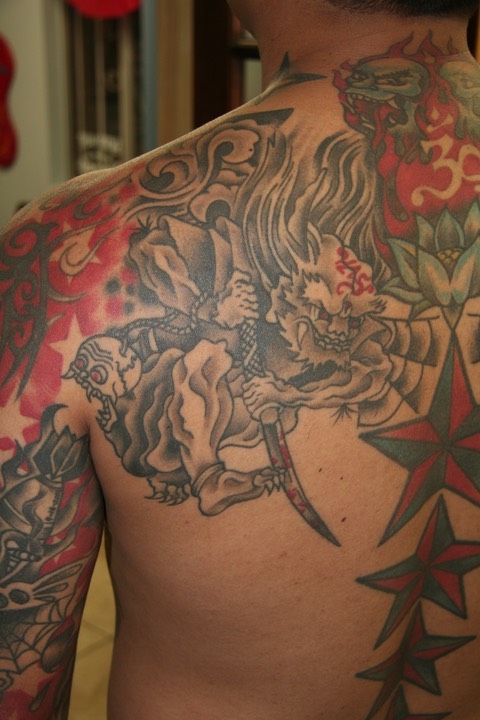  Oni tattoo 