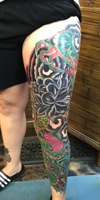 Japanese Leg Sleeve by Brandon Notch 