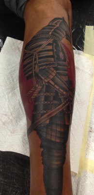  Samurai tattoo by Brandon Notch 