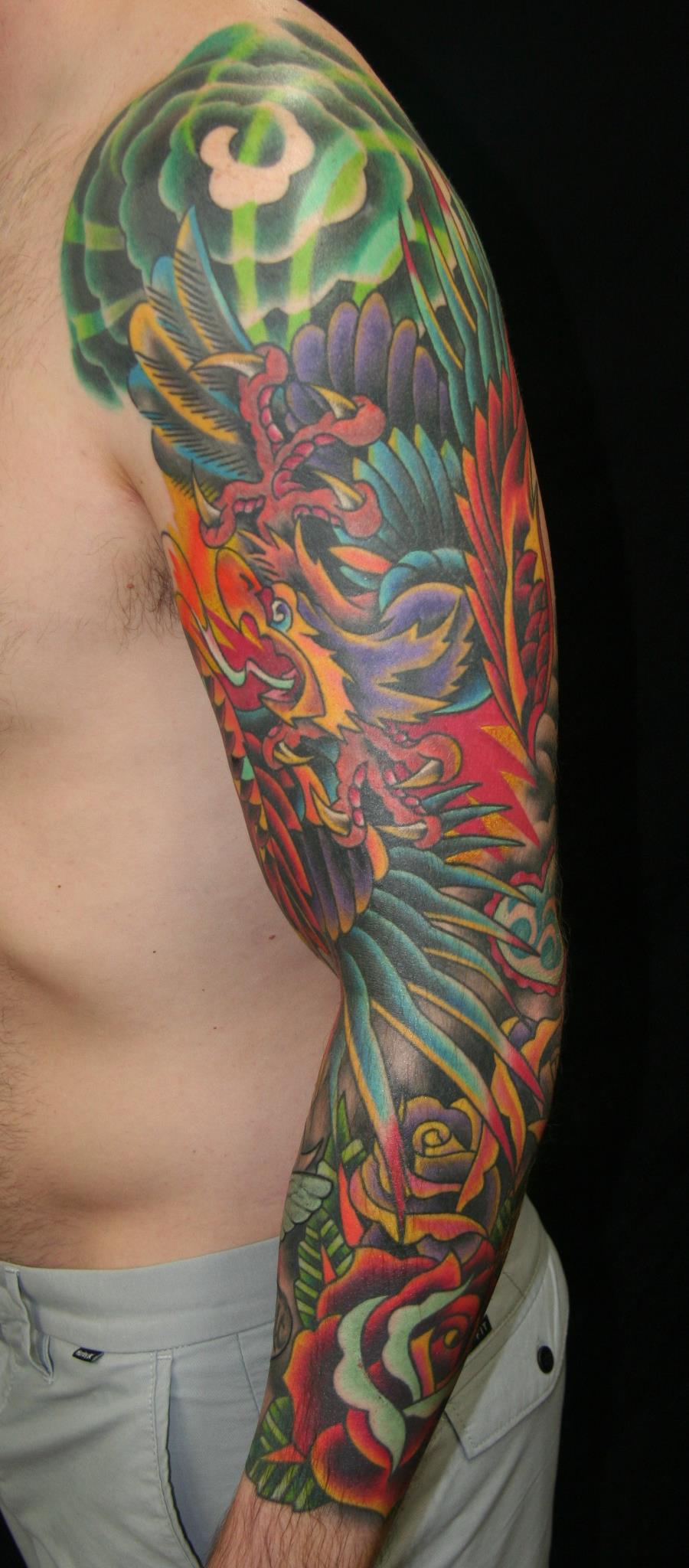  New school tattooing by Brandon Notch 