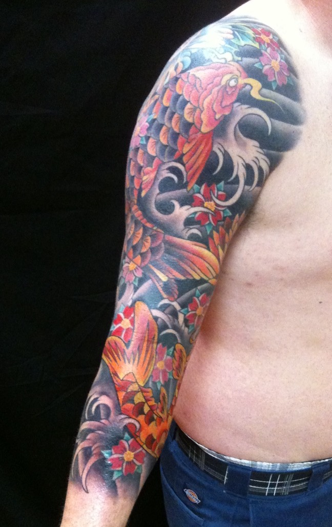  Asian inspired tattoo by Brandon Notch  