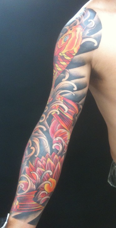  Asian inspired tattoo by Brandon Notch 