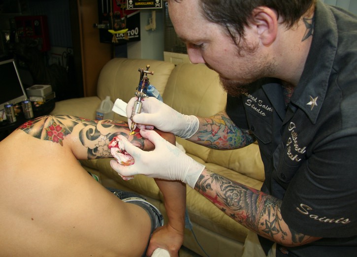  Japanese inspired tattooing by Brandon Notch 