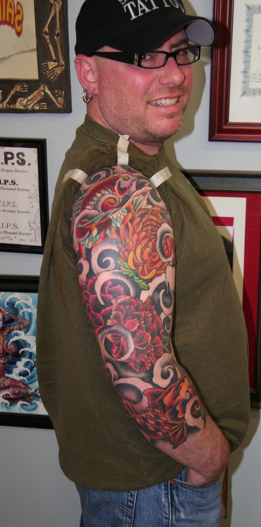  Japanese inspired tattooing by Brandon Notch 