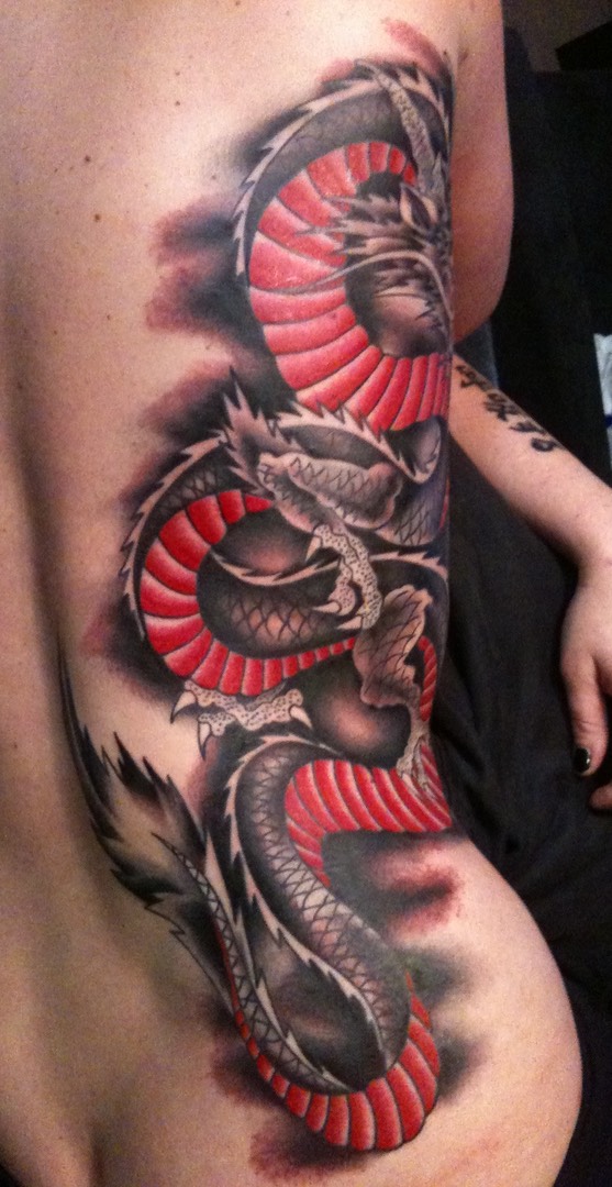  Asian inspired tattooing by Brandon Notch 