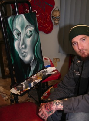  Oil Painting by Brandon Notch, (The Face of Anna) 
