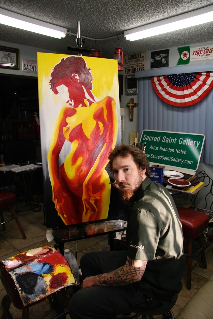  Oil Painting by Brandon Notch 