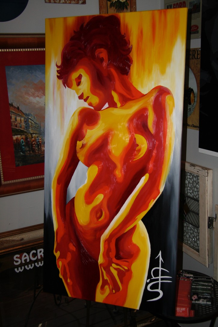  Oil Painting by Brandon Notch 