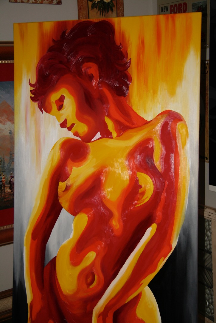  Oil Painting by Brandon Notch 