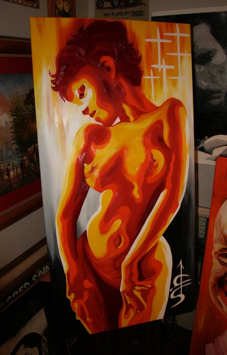  Oil Painting by Brandon Notch 