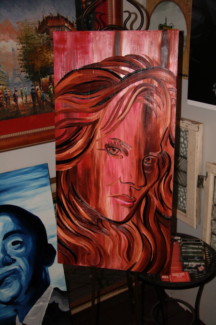  Oil painting by Brandon Garic Notch 