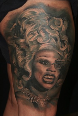  Rupaul drag queen portrait by Brandon Garic Notch 