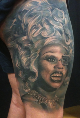  Rupaul drag queen portrait by Brandon Garic Notch 
