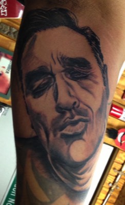  Morrissey Portrait (In Progress) by Brandon G Notch 