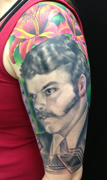  Portrait Tattoo by Brandon Notch 
