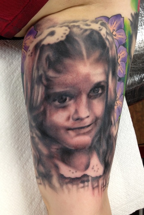  Portrait Tattoo by Brandon Notch 