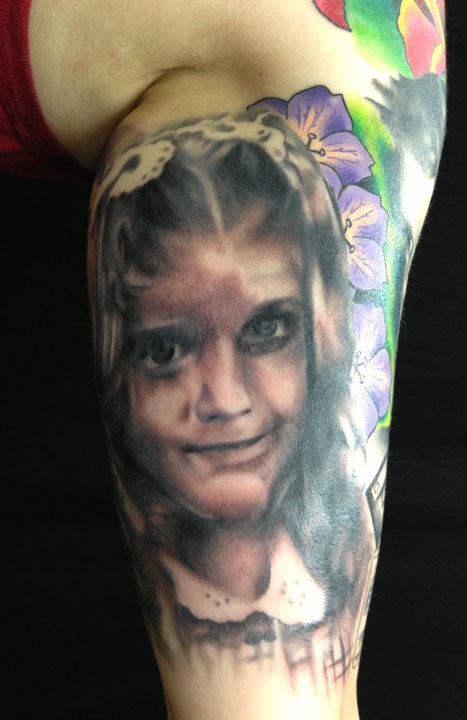  Portrait Tattoo by Brandon Notch 