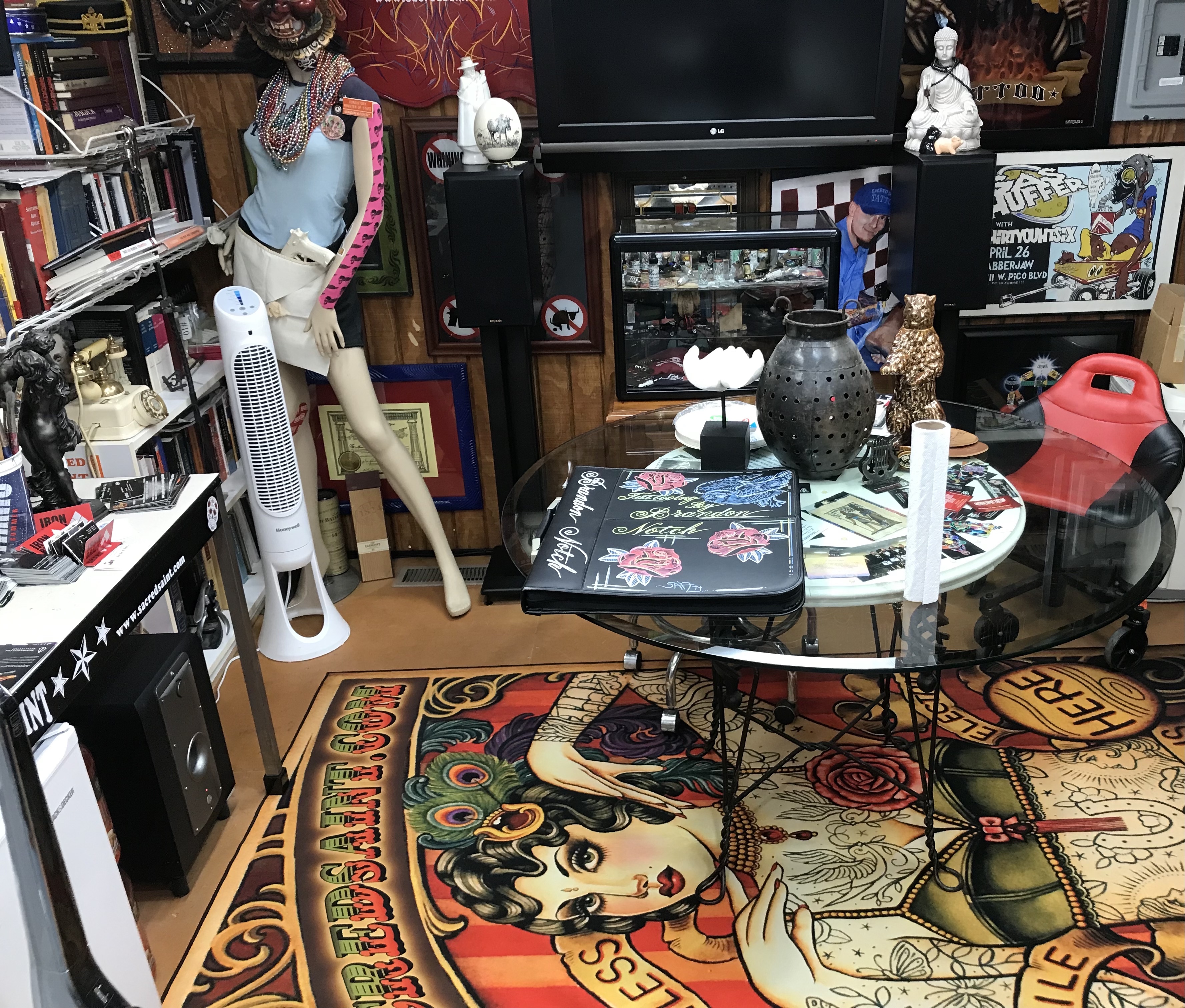  Sacred Saint Studio, the work of Brandon Notch. 