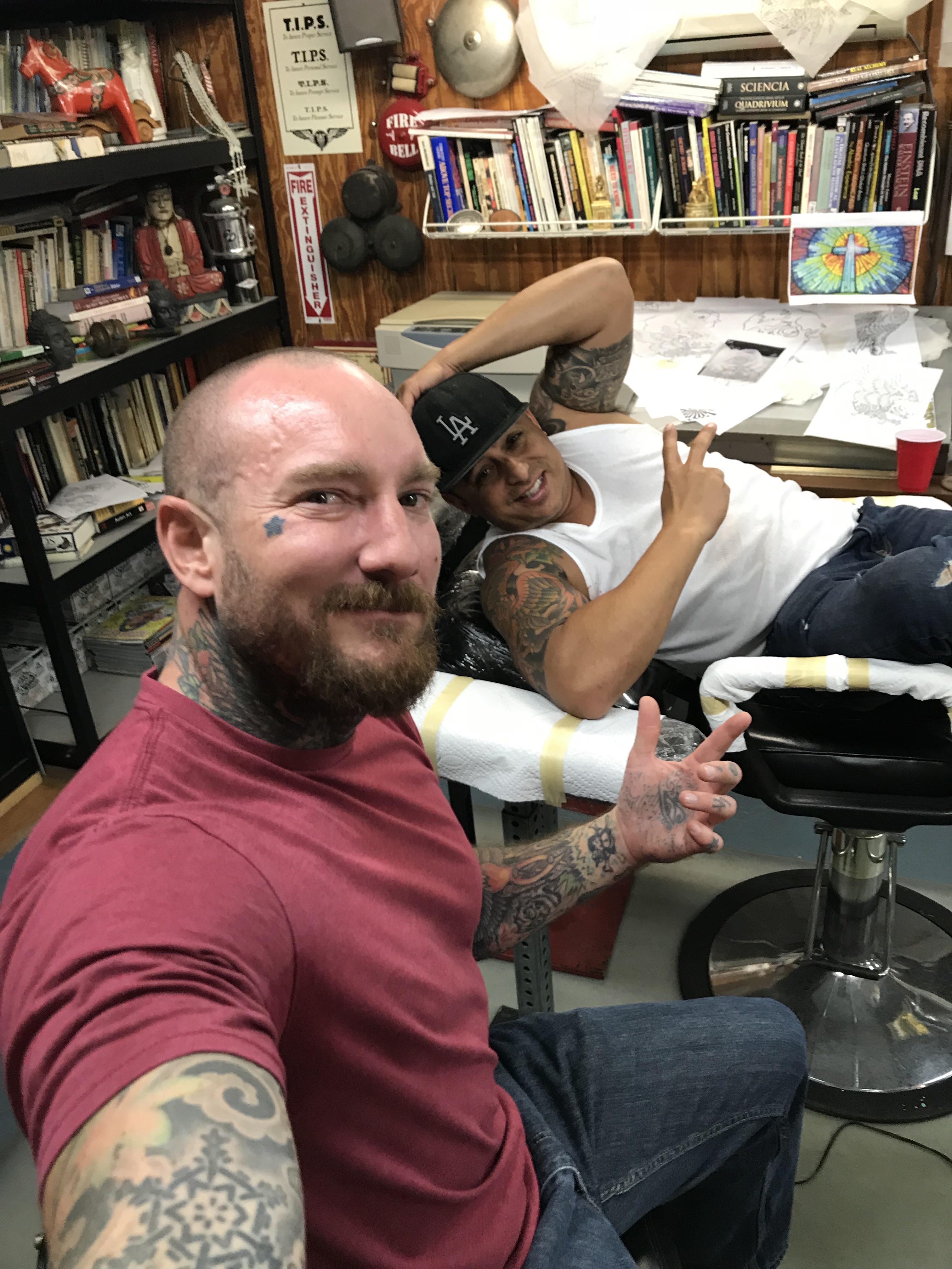  Sacred Saint Studio, the work of Brandon Notch. 