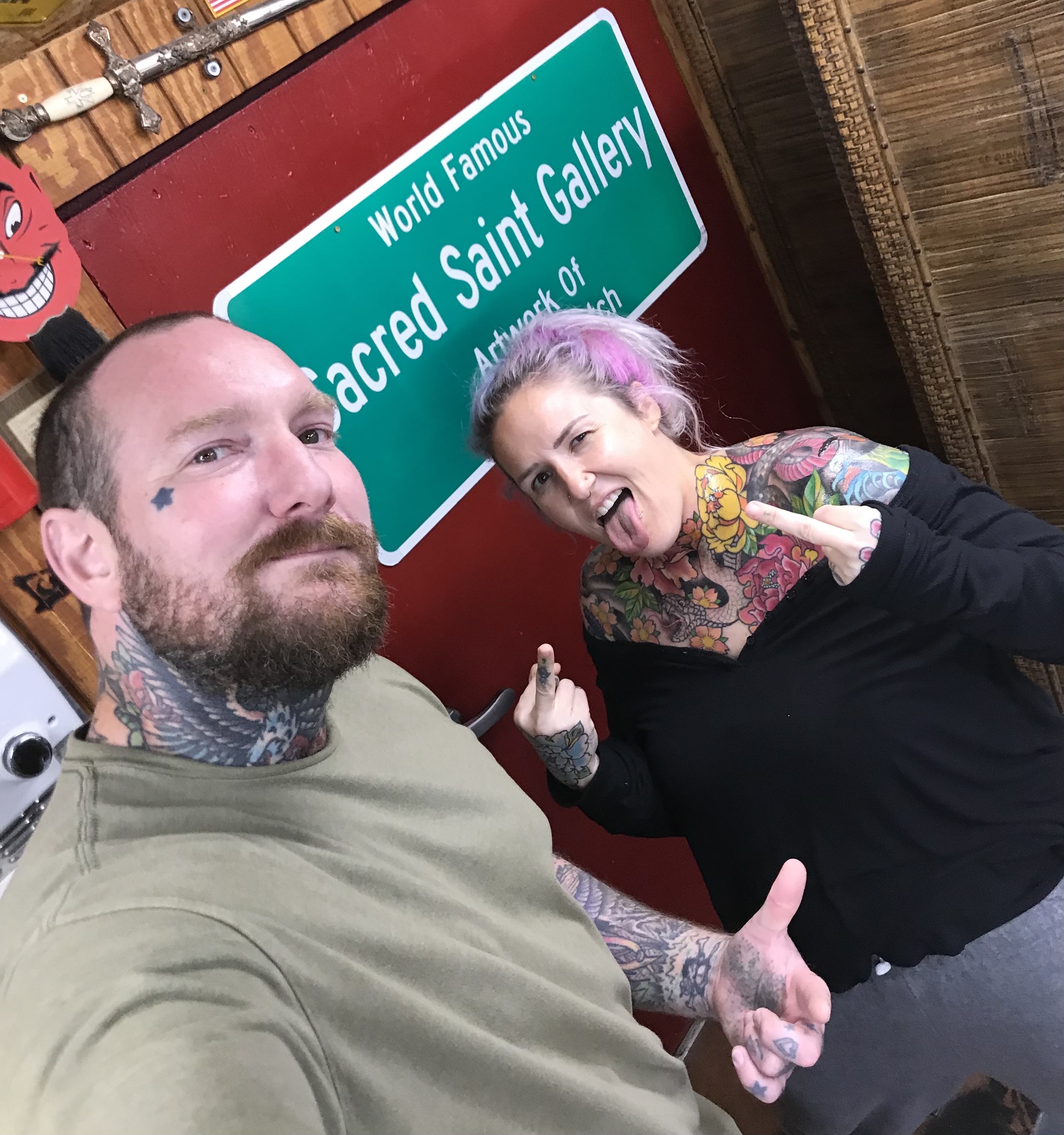  Sacred Saint Studio, work of Brandon Notch. 